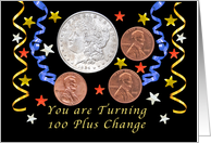 Happy 103rd Birthday, Coins card