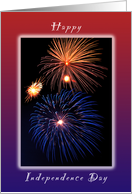 Happy Independence Day, 4th of July, Fireworks, July 4th, independence card