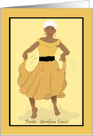 Punta-Garifuna Dance card