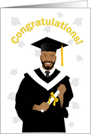 Graduation- Congratulations on your graduation for men card