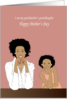 Mother’s Day- Stylish Grandmother and Granddaughter Card