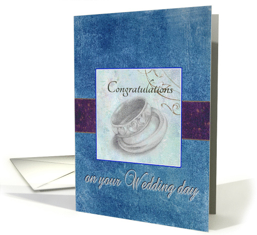 Wedding Congratulations for Son Wedding Rings card (1183558)