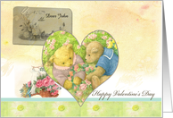 Future Son in Law Illustrated Teddybears Valentine card