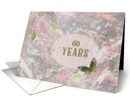 Age Specific Birthday Painterly Roses card (1486414)