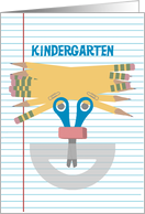 Kindergarten Grade Teacher, Happy Face for Teacher Appreciation Day card