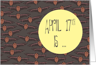 Bat Appreciation Day, April 17th card
