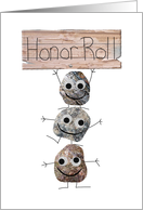 Honor Roll, You Rocked it card