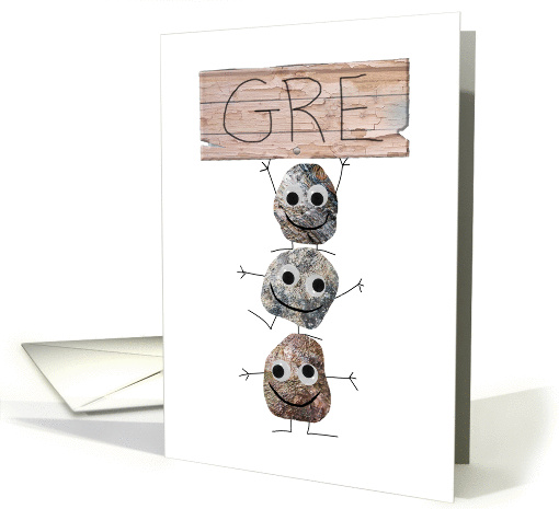 GRE Congratulations on Good Score, You Rocked It card (1435968)