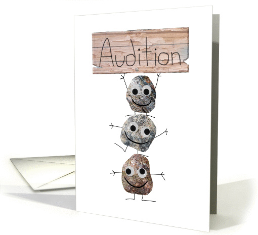 Congratulations on a Successful Audition, You Rocked It card (1436378)