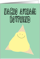Funny Birthday Card for Boyfriend card