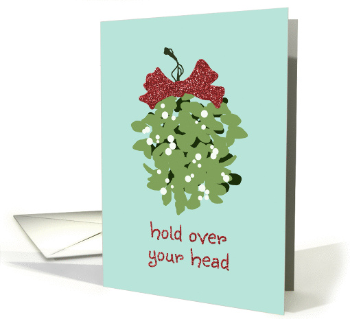 Mistletoe Kiss Christmas card (1445912)