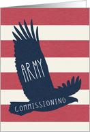 Army Commissioning Ceremony Invitation card