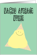 Humorous Birthday for a Nurse card
