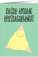 Humorous Birthday for an Ophthalmologist card