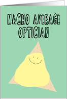 Humorous Birthday for an Optician card