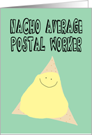 Humorous Birthday for a Postal Worker card