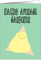 Humorous Birthday for a Hobby Gardener card