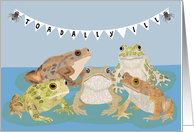 Funny Toad Get Well from group card