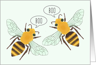 Boo Bees (Boobies) Congratulation card