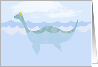 Loch Ness Monster Encouragement card