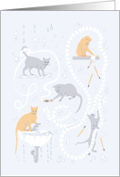 International Cat Day card