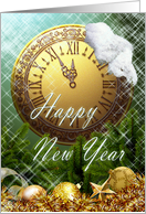 Happy New Year Countdown card