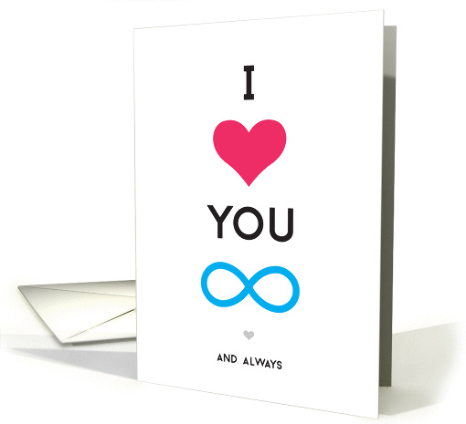 I Love You Forever (& Always) Happy Valentine's Day card (1355358)