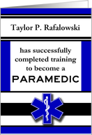 Paramedic School...