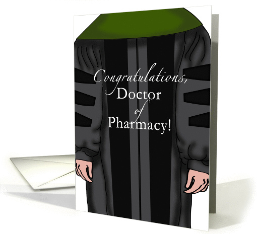Doctor of Pharmacy Congratulations Light Skin card (1357538)