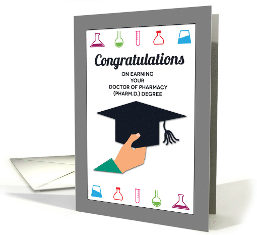 For Pharmacy School Grad-Congratulations-Doctor of Pharmacy card