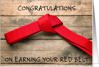 Red Belt...