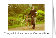 Congratulations on your Century Bike Ride Gran Fondo card