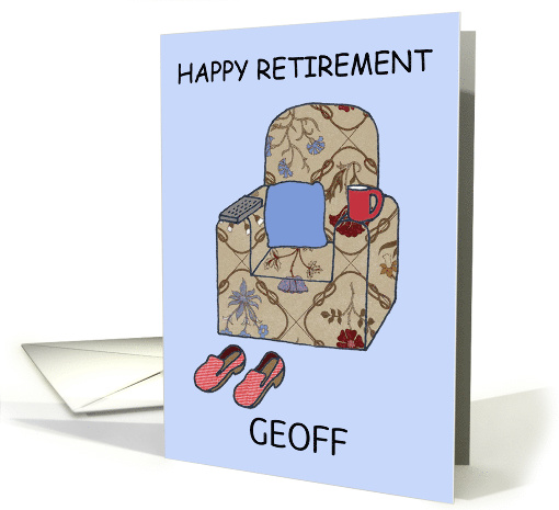 Happy Retirement from All of Us to Customize Any Name card (1451290)