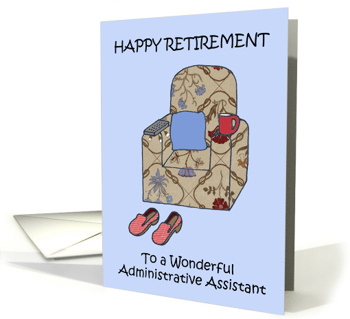 Happy Retirement to Administrative Assistant card (1456278)