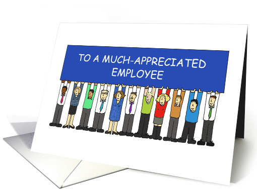 National Employee Appreciation Day March Cartoon Group of... (1469608)