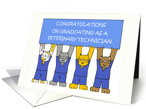 Veterinary Technician Graduation Congratulations card (1473800)