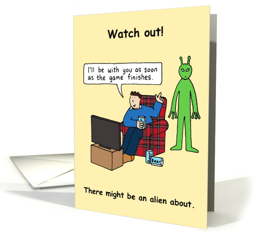 July 2nd World UFO Day. card (1490780)