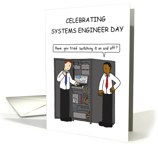 Systems Engineer Day November card (1502614)