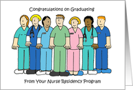 Congratulations on Graduating From Nurse Residency Program card