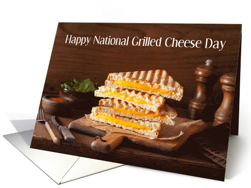 National Grilled Cheese Day April 12th card (1765642)