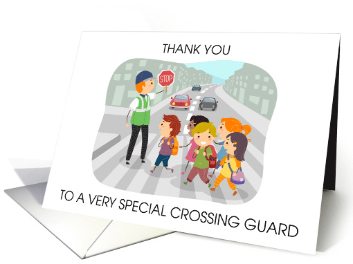 Thank You to Crossing Guard card (1806926)