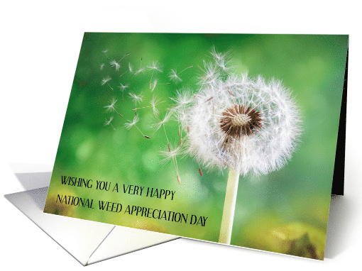 National weed Appreciation Day March 28th card (1835124)