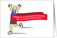 Congratulations on Running the Las Vegas Marathon card