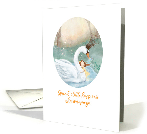 Spread a Little Happiness Wherever You Go card (1614248)