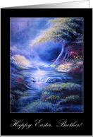 Faithstream Peaceful Waters Happy Easter to Brother card