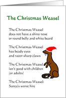 The Christmas Weasel - A Funny Christmas Card