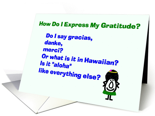 How Do I Express My Gratitude? - A Thank You Poem that... (1180716)