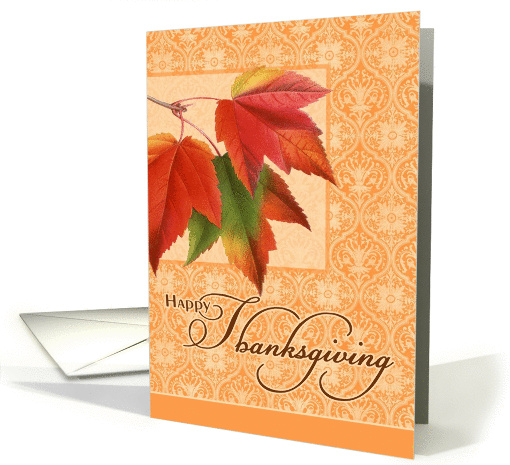 HappyThanksgiving - Fall Leaves card (1191098)