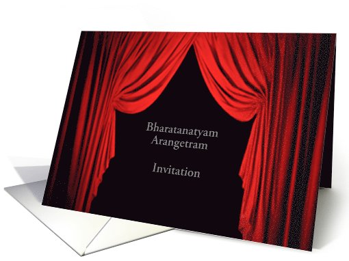Bharatanatyam Arangetram Invitation card (1061929)