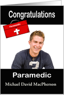 Congratulations Paramedic - Paramedic Case card